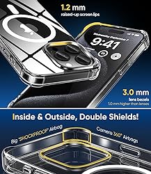 [2024 New] Shockproof Clear for iPhone 15 Pro Max