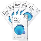Dr.Jart+ Dermask Vital Hydra Solution Glow Korean Face Mask with Hyaluronic Acid for Glass Skin | Sheet Mask | Korean Skin Care