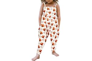 Vieille Baby Toddler Girl Cute Strap Jumpsuit One-piece Romper with Pockets 1-8 Years