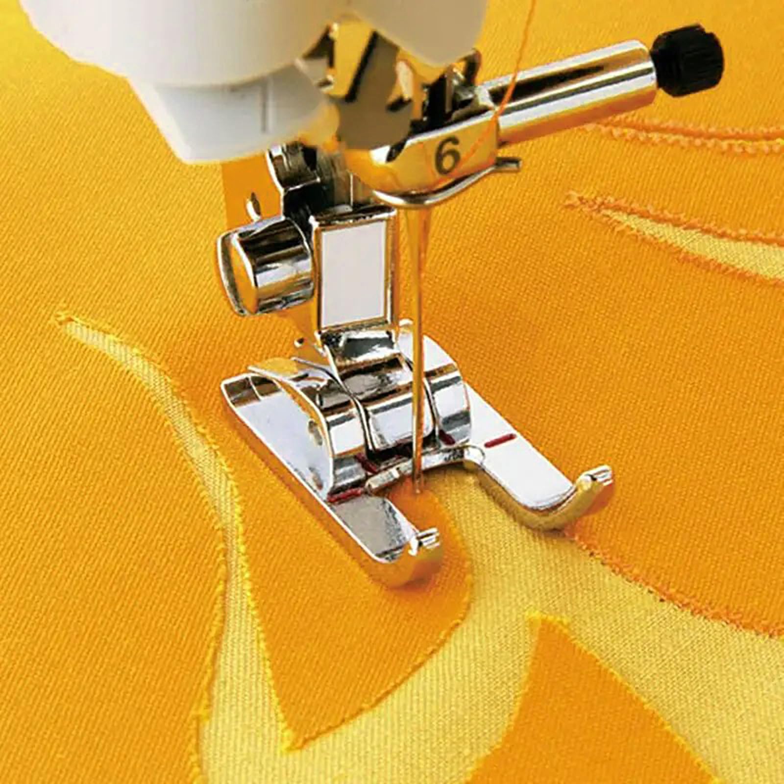 FIKLOTA Metal Open Toe Presser Foot for Low Shank Snap-On Singer, Brother, Janome, Juki, Babylock, Elna, Kenmore, White, Necchi, Simplicity, New Home, Euro-Pro and More Sewing Machines