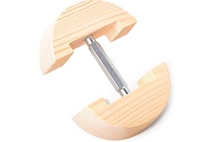 SPVIOQI Hat Stretcher for Fitted Hats, Cowboy Hat Stretcher Fitted Hat 7 to 8 1/2, Adjustable Wooden Hat Jack Stretcher Fits All Caps