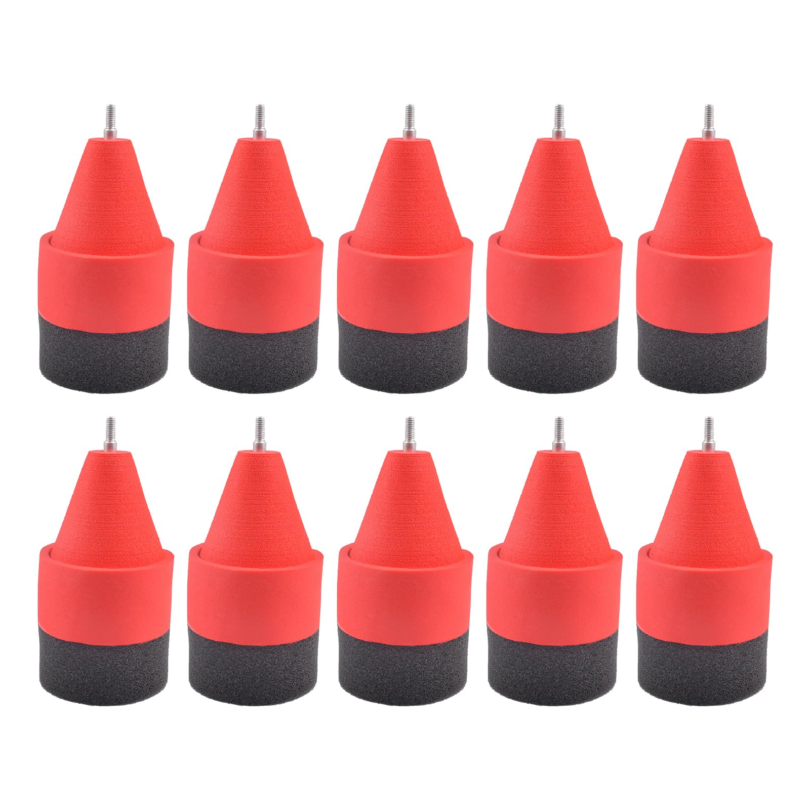 10pcs Foam Arrowheads Soft Sponge Safety Broadheads Tips for Archery Hunting CS Game Practice Shooting
