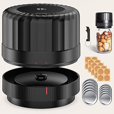 Akozon Économiseur de vide alimentaire Machine de scellage sous vide