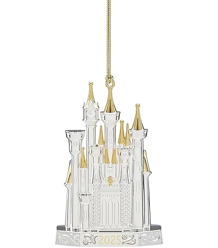 Amazon.com: Lenox 895766 2024 Silverplated Disney Castle Metal