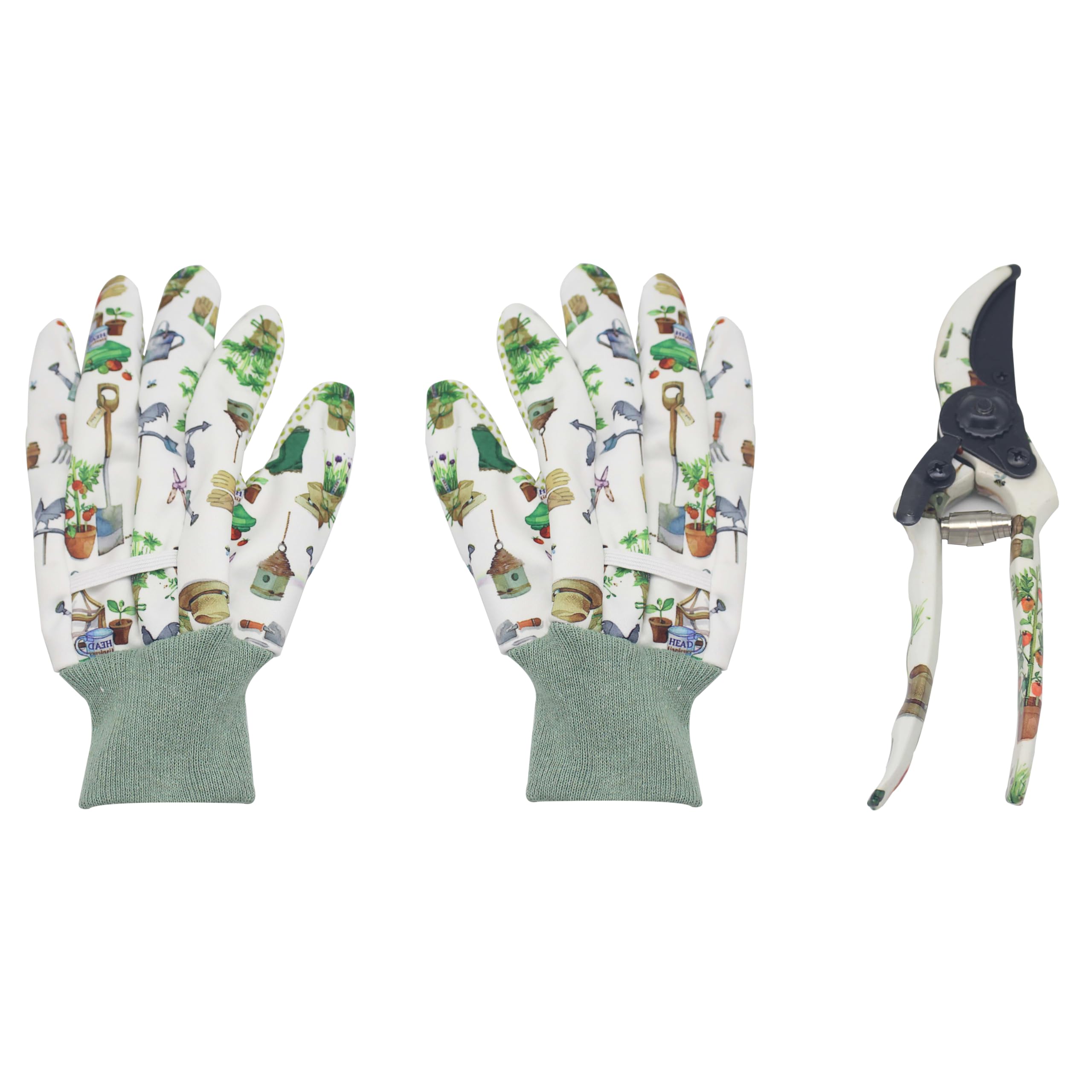 The Leonardo Collection Green Fingers Garden Tool Set For Gardening | Ideal Tool Kit & Gardening Gifts For Women & Men | Durable Garden Tools & Hand Tools For Daily Garden Work
