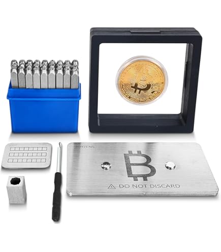 Amazon.com: CRYPTOTAG Zeus Starter Kit - Premium Titanium Crypto