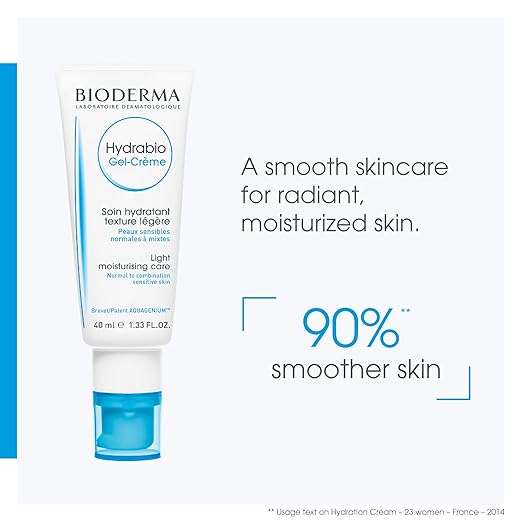 bioderma hydrabio light gel cream