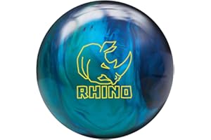 Brunswick Rhino Cobalt/Aqua/Teal Bowling Ball Cobalt/Teal/Aqua, 12lbs