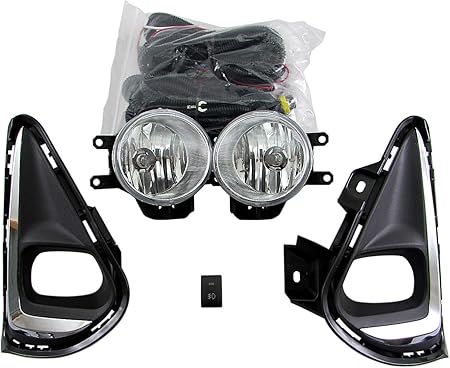 Amazon Brightz カローラフィールダー 161 162 164 165 後期 フォグライト 後付キット Fog H 108 Nze161g Nre161g Zre162g Nze164g Nke165g Nze Zre Nke E161 E162 E164 E165 160 カローラ フィールダー フォグランプ 車 バイク