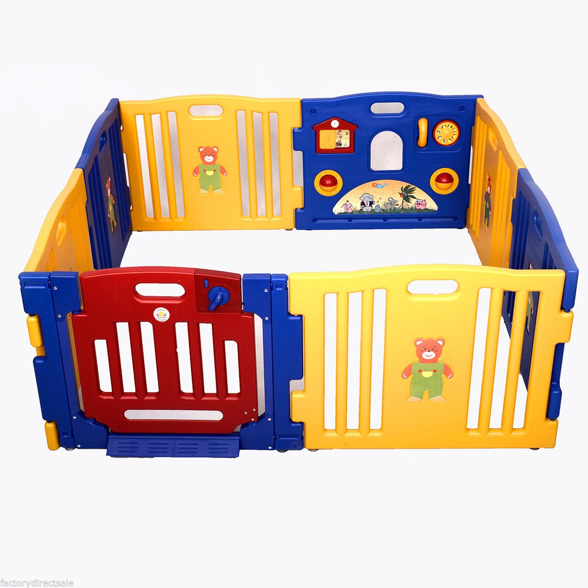 8 panel play yard