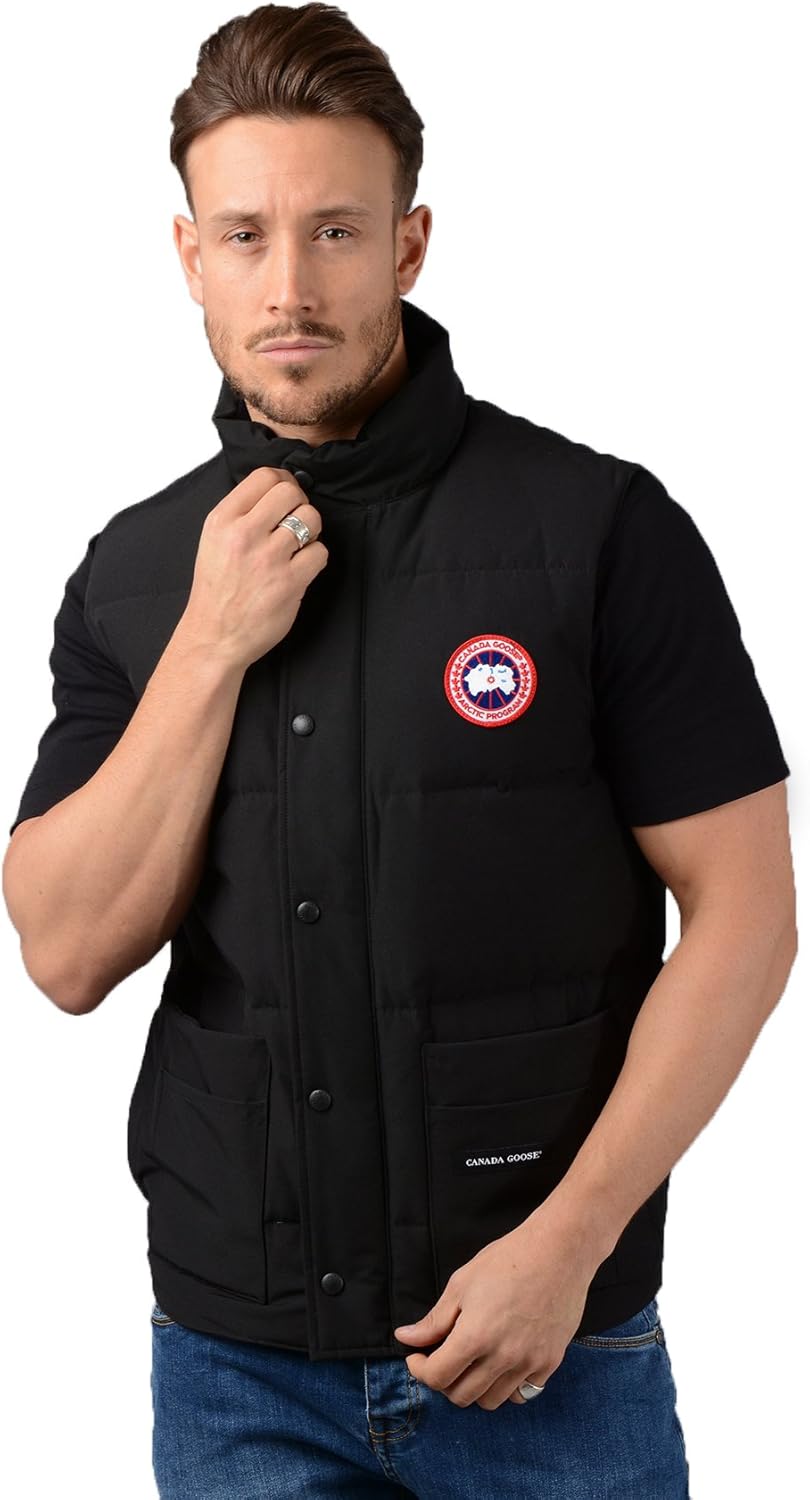 canada goose gilet black mens