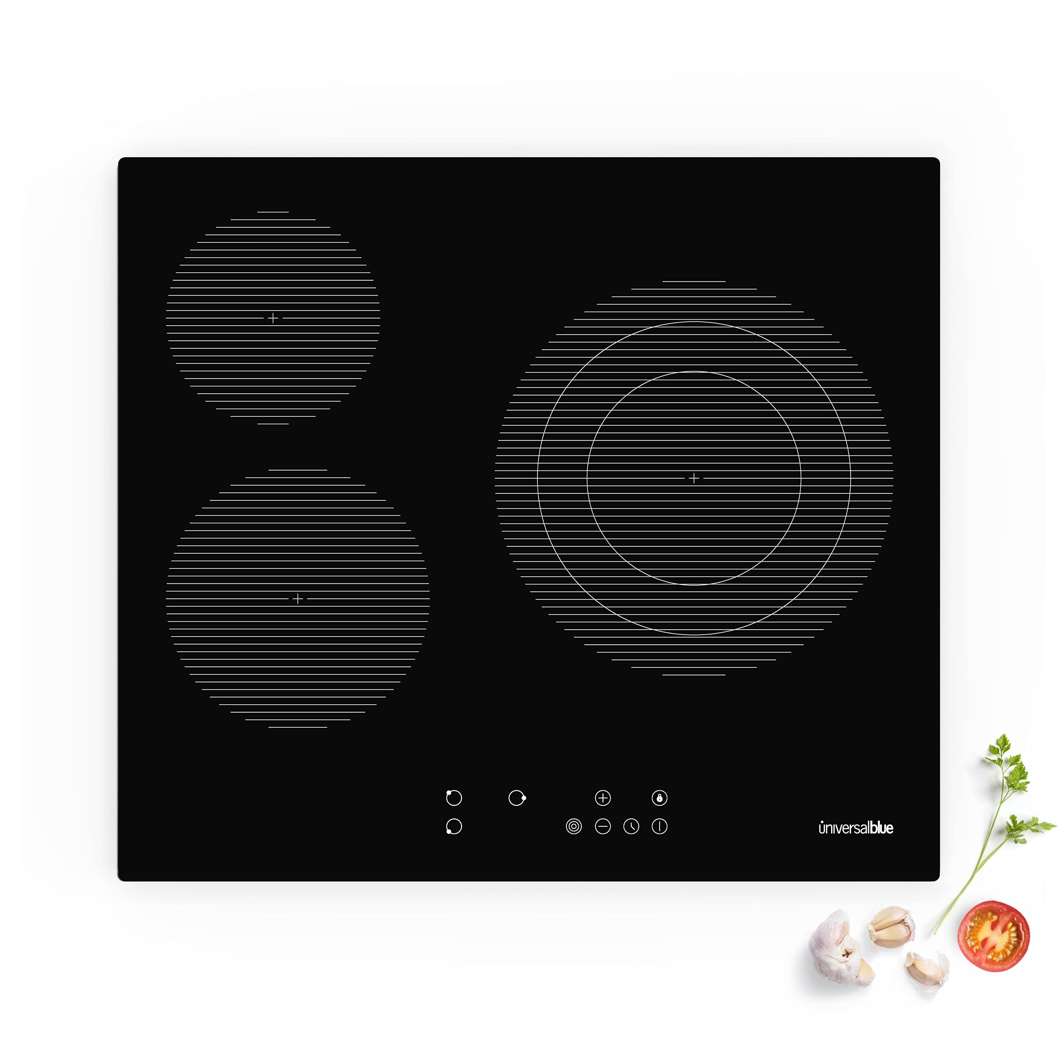 UNIVERSALBLUE-Placa-Vitroceramica-3-Fuegos-Negra-Potencia-5700-W-Control-Tactil-Temporizador