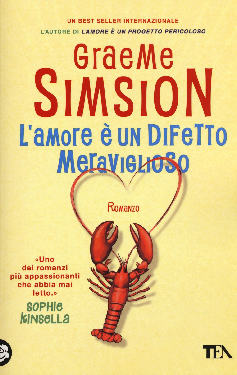 Risultati immagini per graeme simsion l'amore Ã¨ un difetto meraviglioso