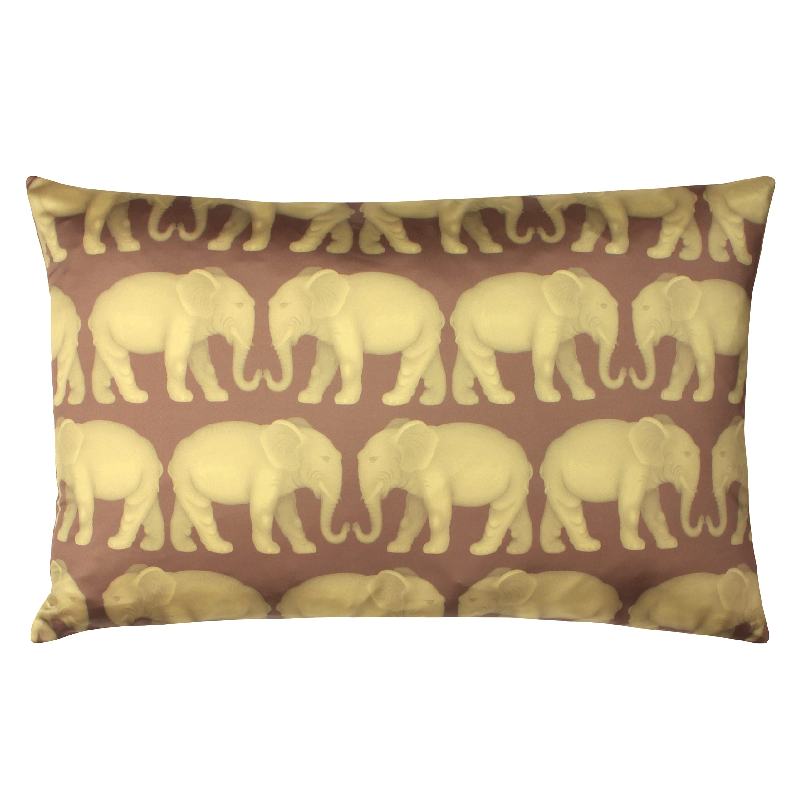 Paoletti Parade Cushion Cover, Brick, 40 x 40cm