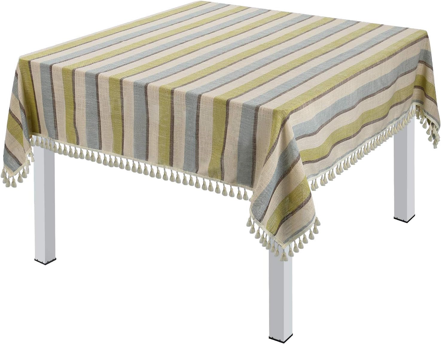 Best blue and green table cloth