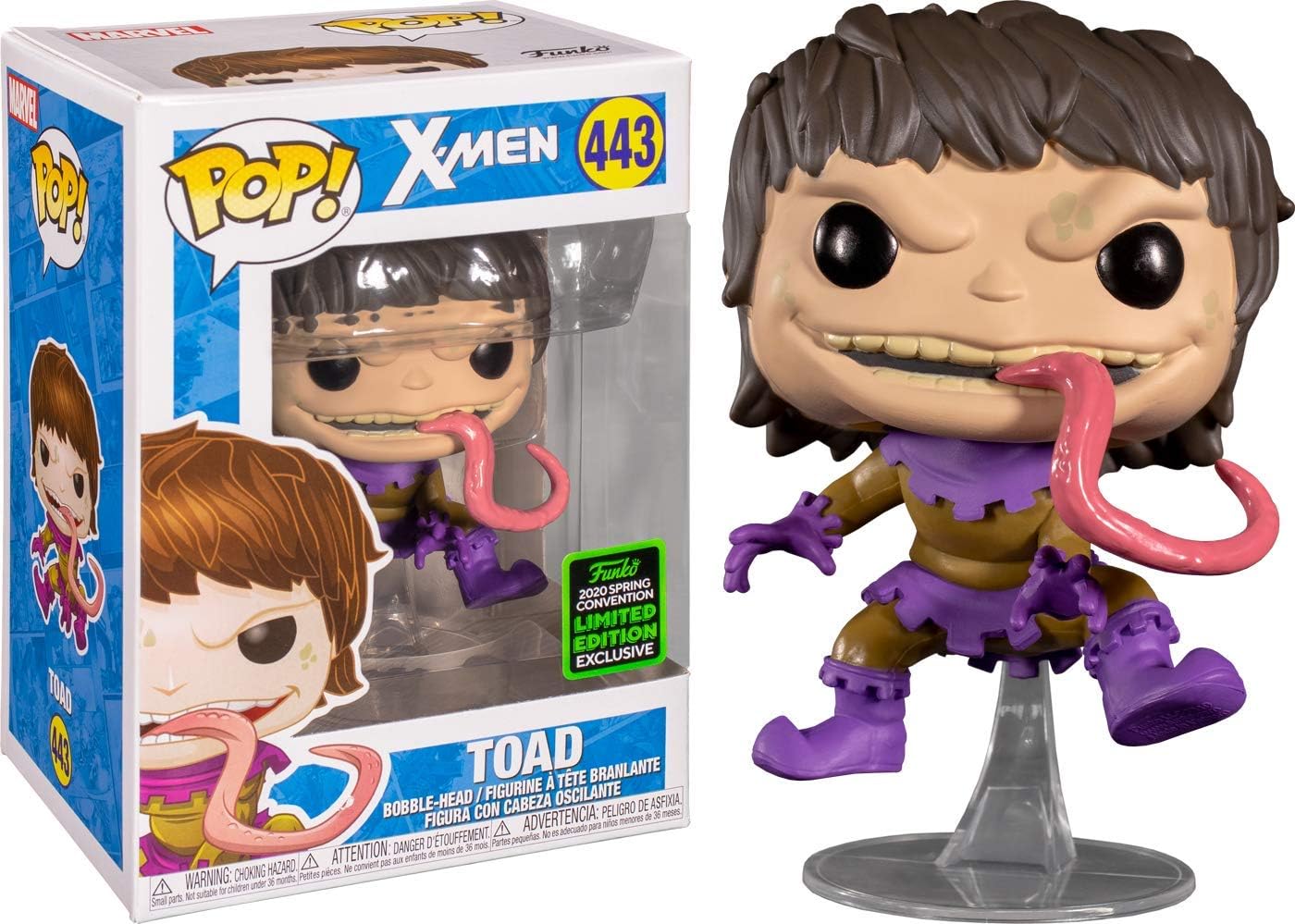 Funko X-Men Toad (2020 Spring Convention) #443, Multicolor - Image 3