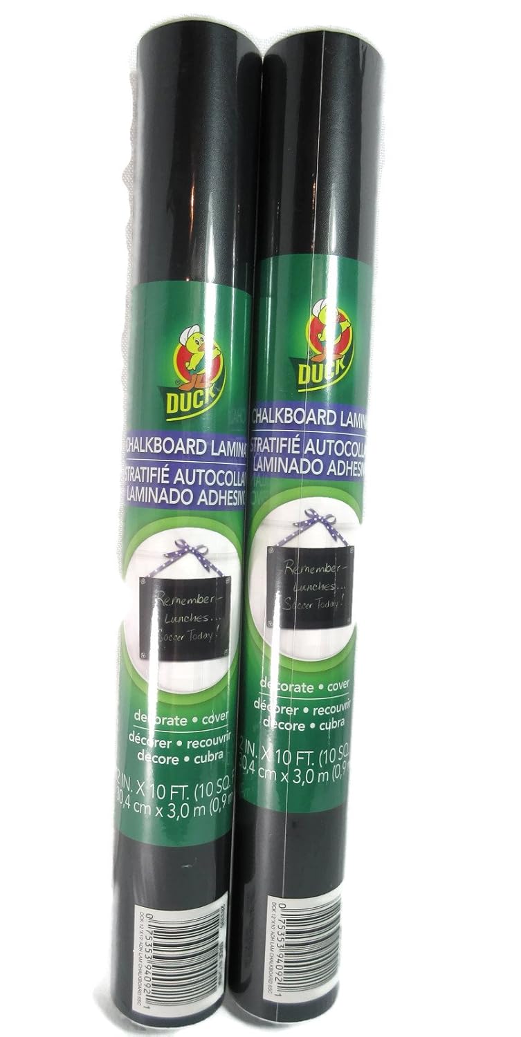 Buy Duck Chalkboard Laminate 12" X 10 Ft. Set of Two Online at Low ...