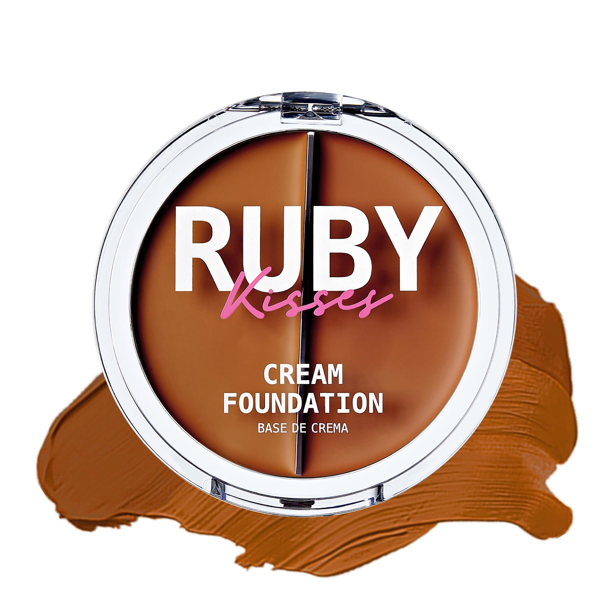 3D FACE CREATOR Ruby Kisses HD 2 Color Foundation + Concealer by Ruby Kisses (RDF10 LEVEL 10/TON 10)