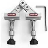 YESWELDER 10-180&deg; Adjustable Tube Clamp with Swing Jaw | aluminum-alloy 90-degree positioning, welding, woodworking and cabinet assembly