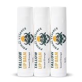 Moisturizing Tallow Lip Balm – Grass-Fed Beef