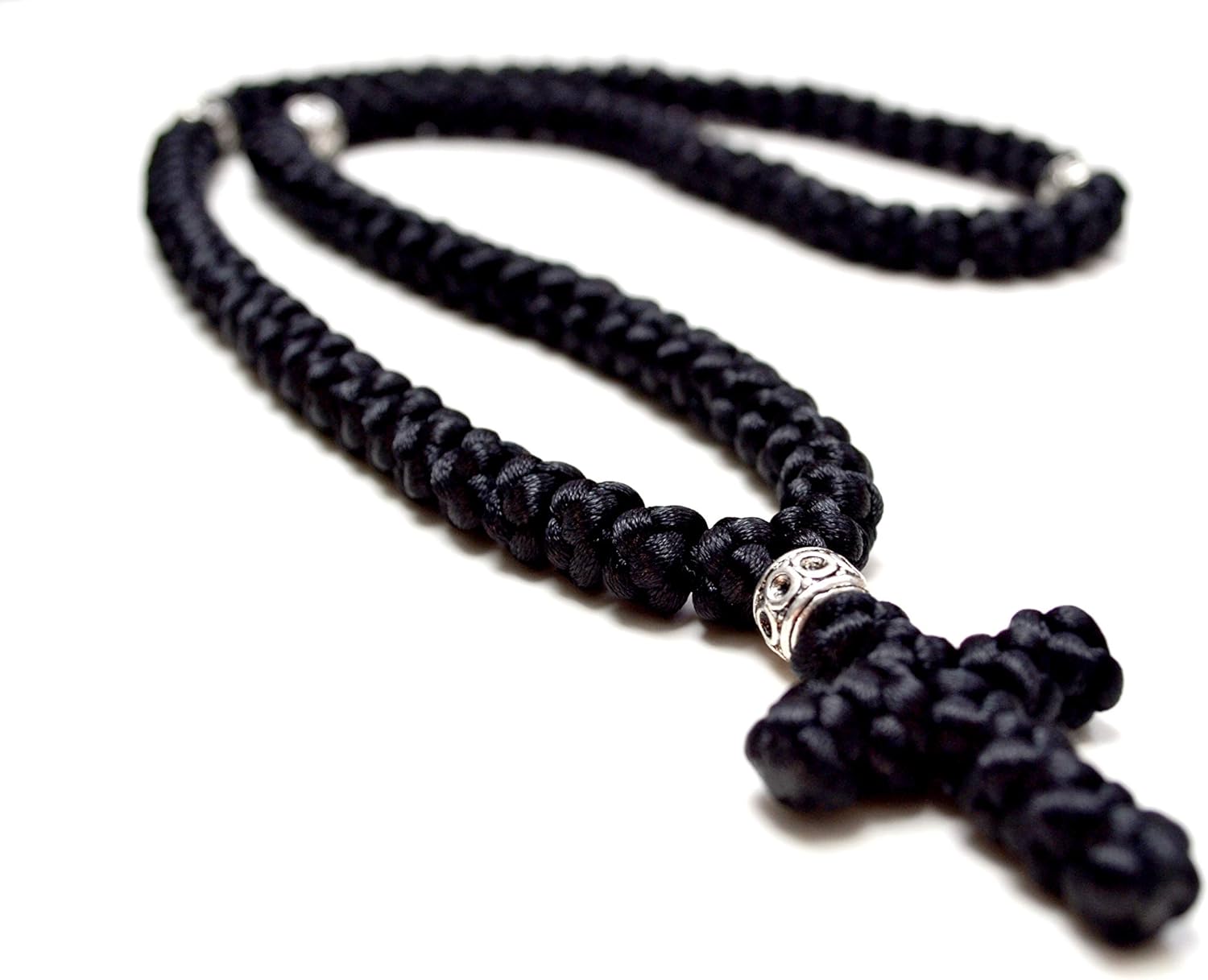 Christian 100 Knot Prayer Rope Satin 