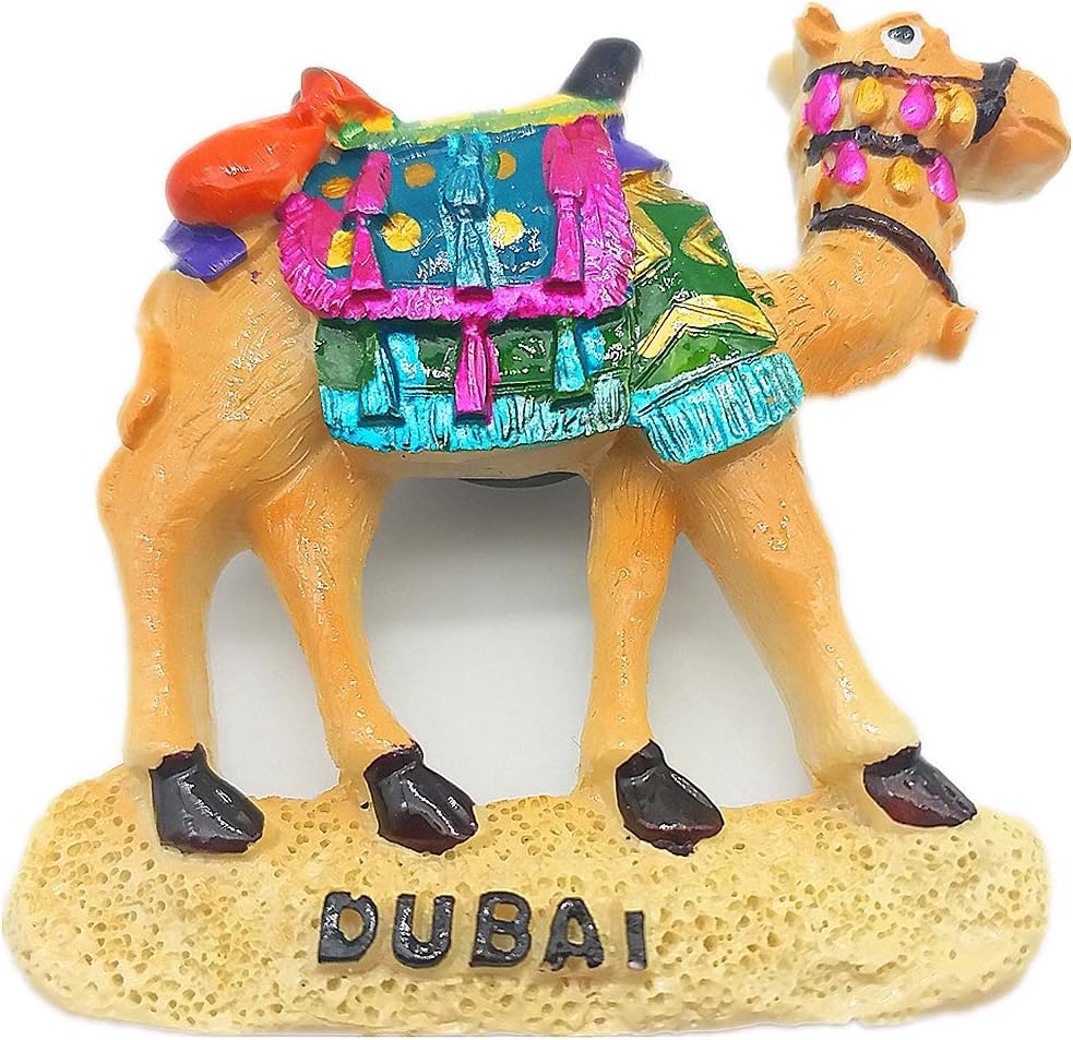 Camel Dubai 3D Refrigerator Fridge Travel City