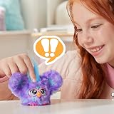 Furby Furblets Groo-Vee Mini Electronic Plush Purple Blue 6+ Clip view 3