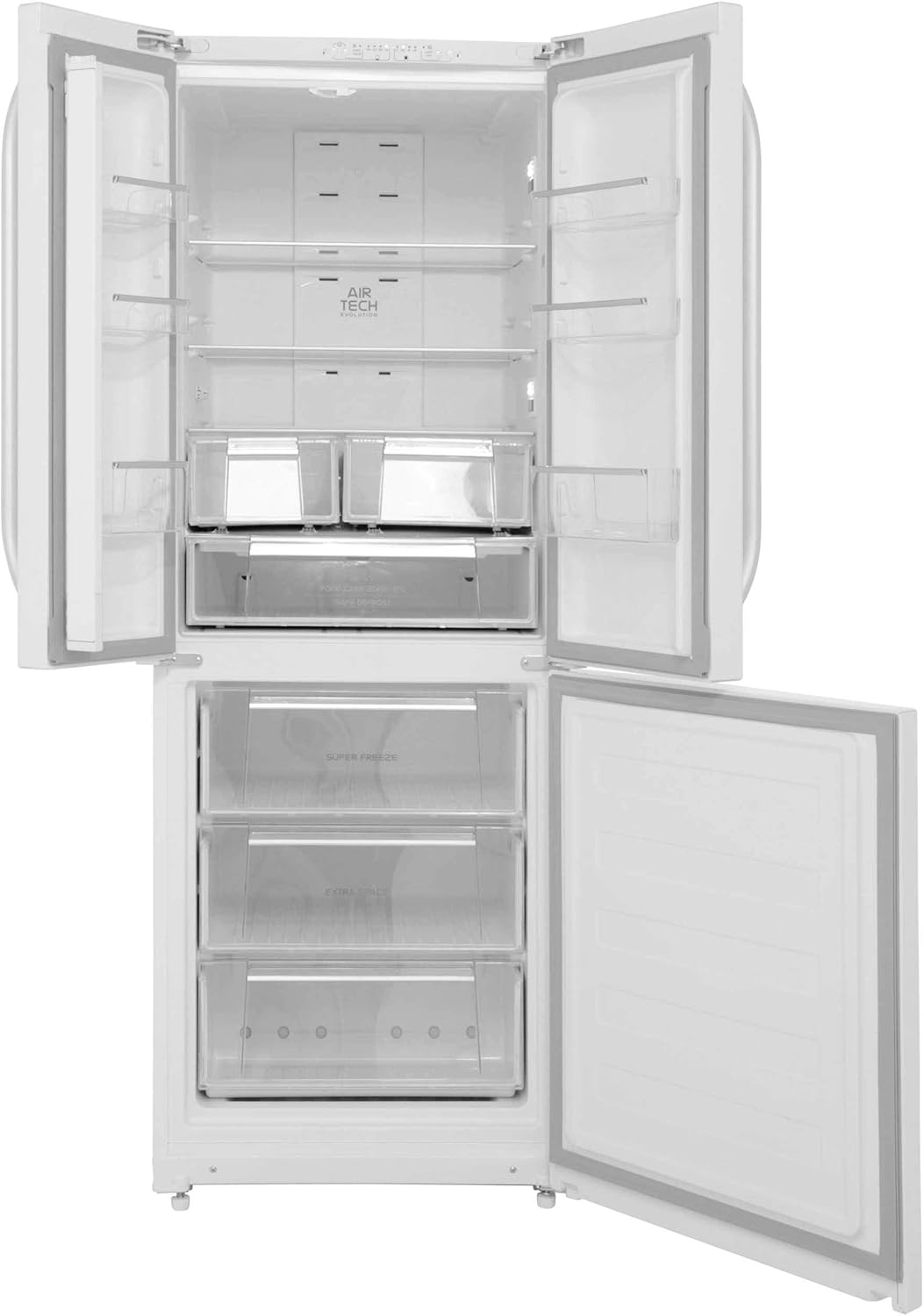 Hotpoint FFU3DW Day 1 Technology Trio Freestanding Fridge Freezer With