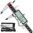 Digital Caliper Measuring Tool 6 inch with Extra Large LCD Screen DCXD6-SS-54, Vernier Caliper Digital Micrometer IP54, Measures Inch Metric Fraction by S&F STEAD & FAST