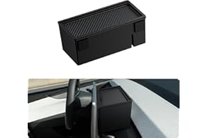 BASENOR Hidden Behind Screen Storage for 2024-2026 Tesla Model 3 Highland & 2025-2026 Model Y Juniper – OEM Fit Dashboard Org
