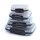 Maxcatch Two-sided Waterproof Fly Box Easy Grip Foam Fly Fishing Box (Green, Size D)