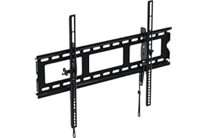 Sanus Universal Low Profile Tilt TV Wall Mount for 37" - 80" LED, LCD & Plasma TVs, Eliminates Glare with 10º of Tilt & Post-Install Adjustments - 3 Step Install - Safety Certified - MLT14-B1