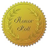 CRASPIRE Honor Roll Certificate Seals Gold Foil