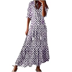 Sales Today Clearance Womens Summer Dresses Short