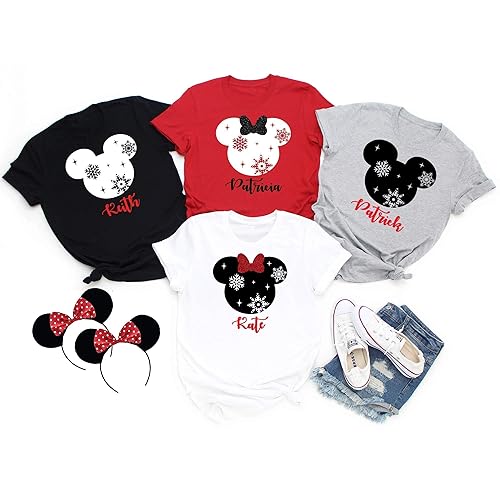 Amazon disney christmas shirts Clearance