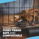 FurDreams 30 inch Folding Dog Crate Medium Dogs Heavy-Duty Metal Cage view 8