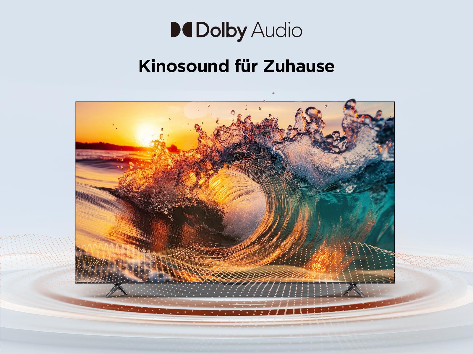 TCL 65V6C 65 Zoll Direct LED TV, 4K HDR Fernseher, Smart TV mithilfe von Google TV (Dolby Audio, Motion Clarity, Kompatibel mit Google Assistant & Alexa) 8