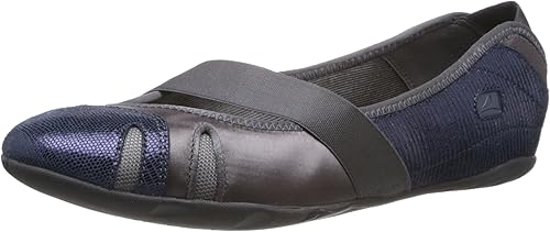 clarks ladies navy flat shoes