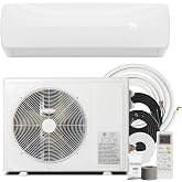 Nexaro 18000BTU Mini Split Air Conditioner Heat Pump, 19 SEER2 Inverter Compressor AC Unit Cools Rooms up to 1250 Sq. Ft, 230V Ductless Split AC with Pre-Charged Condenser &amp; Installation Kit