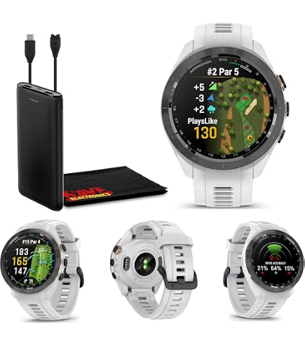 Amazon.com: Garmin Approach S70 42MM GPS Golf Fitness Tracker