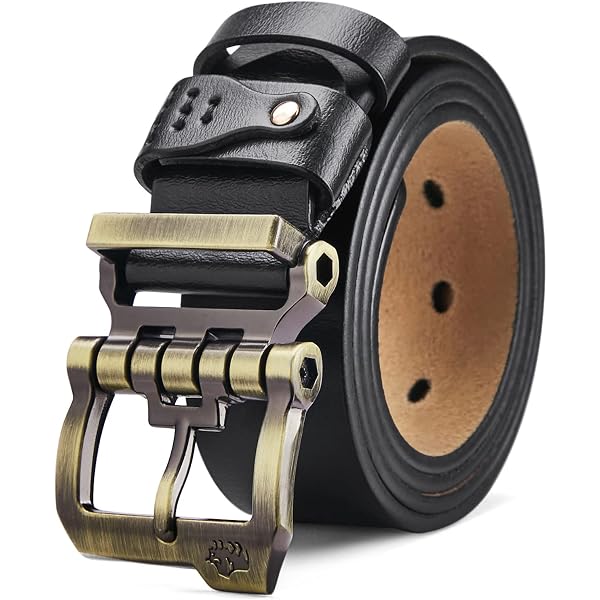 thumbnail image 2 of Nickel Brushed 2-Prong Roller Belt Buckle – Fits 1-3/8 Inch (35mm) Wide Belts 2 of 4