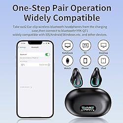 Open Ear Clip Wireless Earbuds Bluetooth