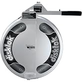 Disklok Security Device - Steering Wheel Lock - Full Cover - Silver - Thatcham Approved (Small, 13.7in - 15.3in)