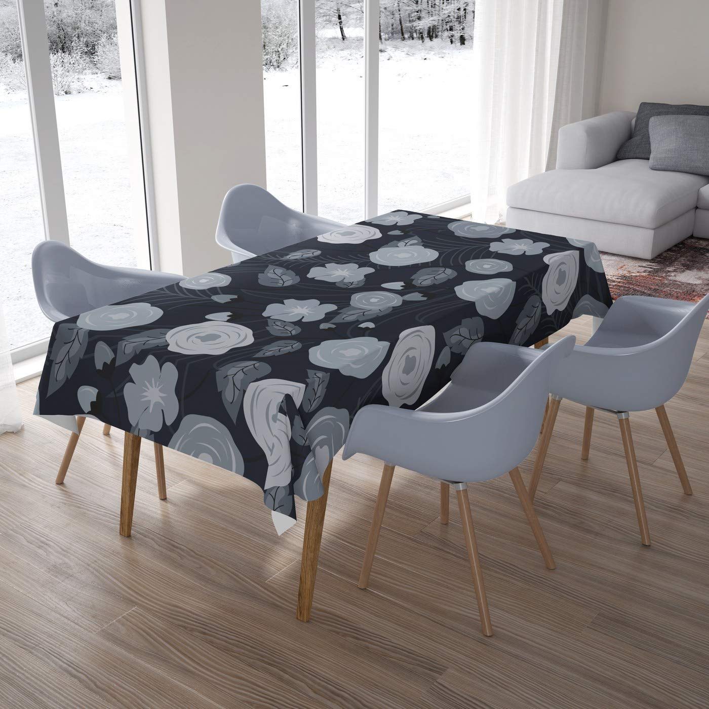 Bonamaison Kitchen Decoration, Tablecloth, 140cm x 200cm - Designed and Manufactured in Turkey