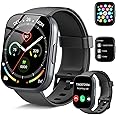 Smart Watch, 1.95" Smartwatch for Men Women(Answer/Make Call), 2025 New Fitness Watch with 110+ Sports Modes, Fitness Activity Tracker with Heart Rate/Pedometer/Sleep/IP68 Waterproof for Android iOS