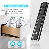 YENUO Push to Open Drawer Runners 400mm Full Extension 45kg Pair view 4