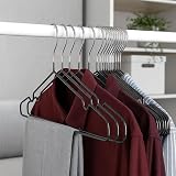 KEPLIN 20X Premium Rubber Coated Metal Hangers Heavy Duty view 8