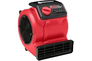 Vacmaster 3 Speed Floor Fan 156W 550CFM Air Mover Utility Blower Fan – AM201 1101