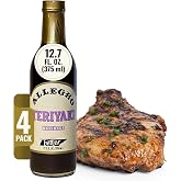 ALLEGRO - The Marinate Everything Marinades | Perfect Marinades for Meat &amp; Veggies | Marinade for Grilling, Roasting &amp; Cooking | Kosher &amp; Gluten Free | 12.7 Oz (Pack of 4) - Teriyaki