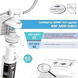 Frizzlife MK99 Under Sink Water Filtration System 0.5 Micron High Flow 2.0 GPM view 2
